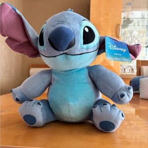 Disney Blue and Purple Stitch Stuffed Animal